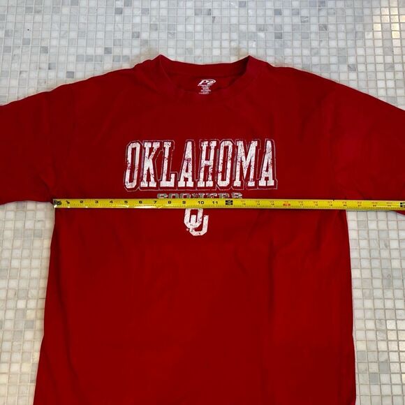 OU Oklahoma Sooner Large Cotton T-Shirt - Picture 5 of 6